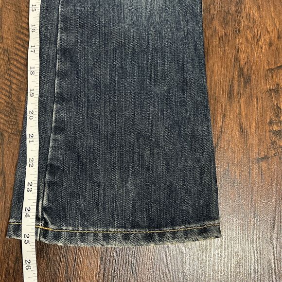 Ralph Lauren Blue Denim Jeans Round Patch Pocket Capri Size: 6 NWT - Picture 6 of 12